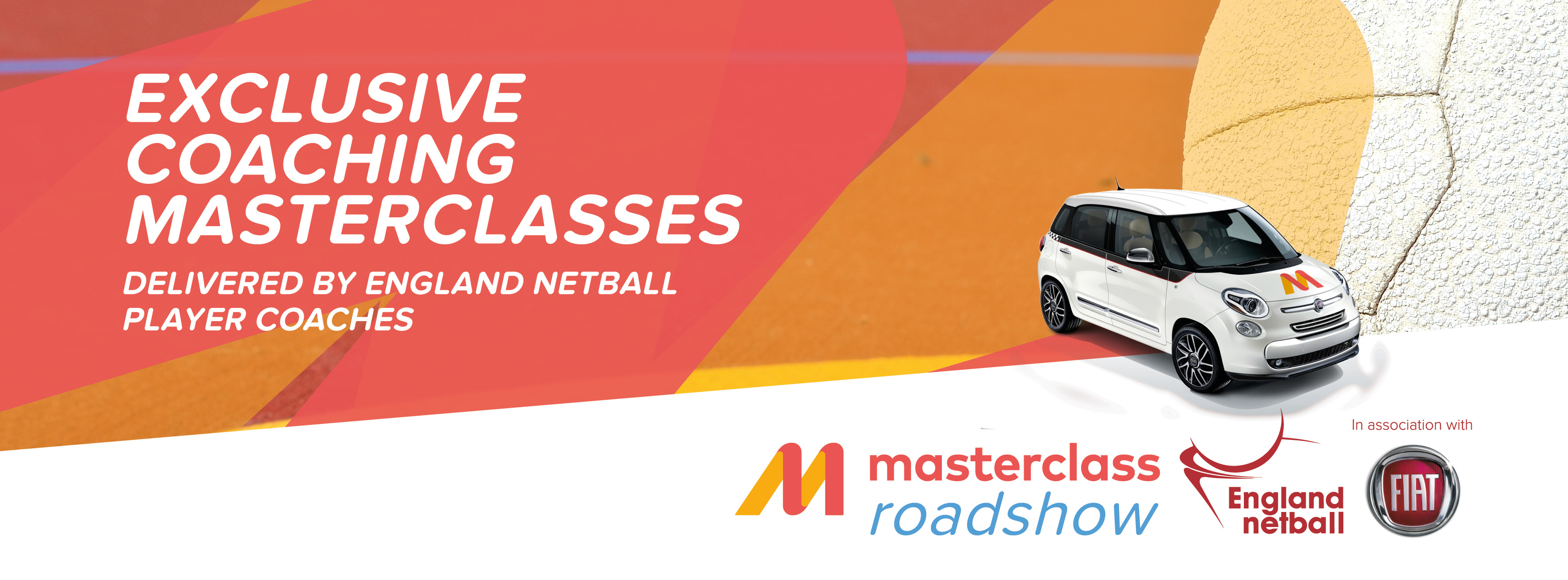 Netball coaching masterclass in association with England Netball and Fiat